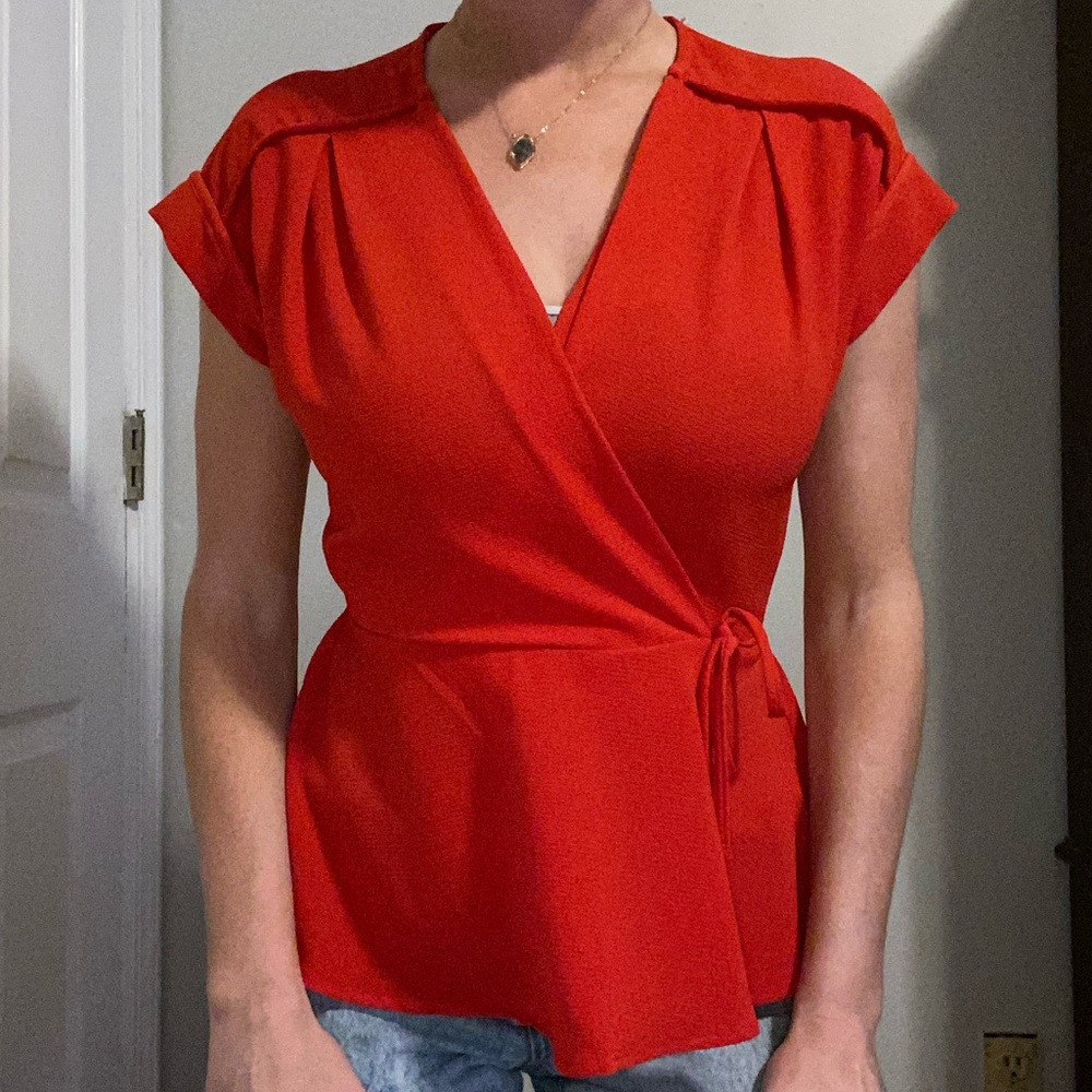 Red Blouse